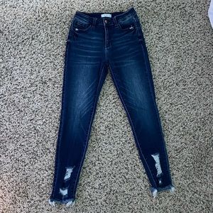 KanCan KURVY Mid-Rise Ankle Skinny Jeans